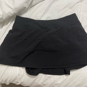 Lululemon Black Tennis Skirt